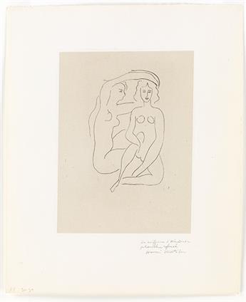 HENRI MATISSE Le coiffure dHérodiade.